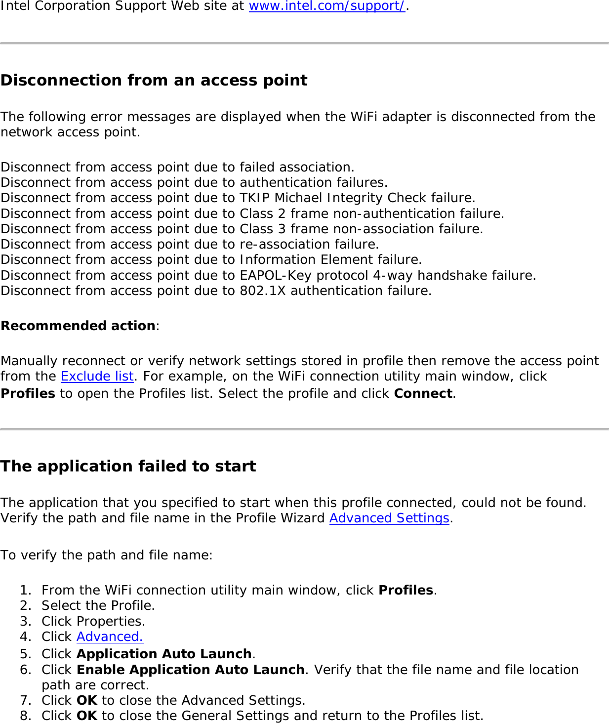 Page 196 of Intel 112BNH Intel Centrino Wireless-N 1000 User Manual Contents