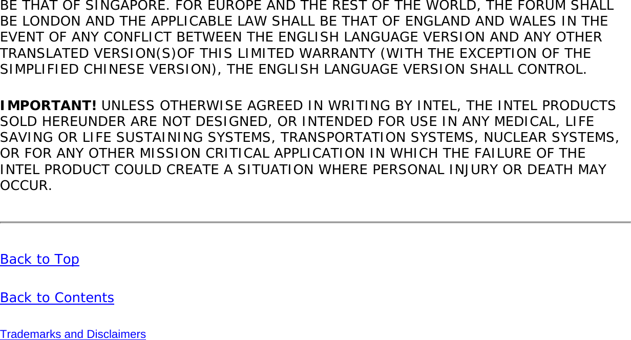 Page 230 of Intel 112BNH Intel Centrino Wireless-N 1000 User Manual Contents