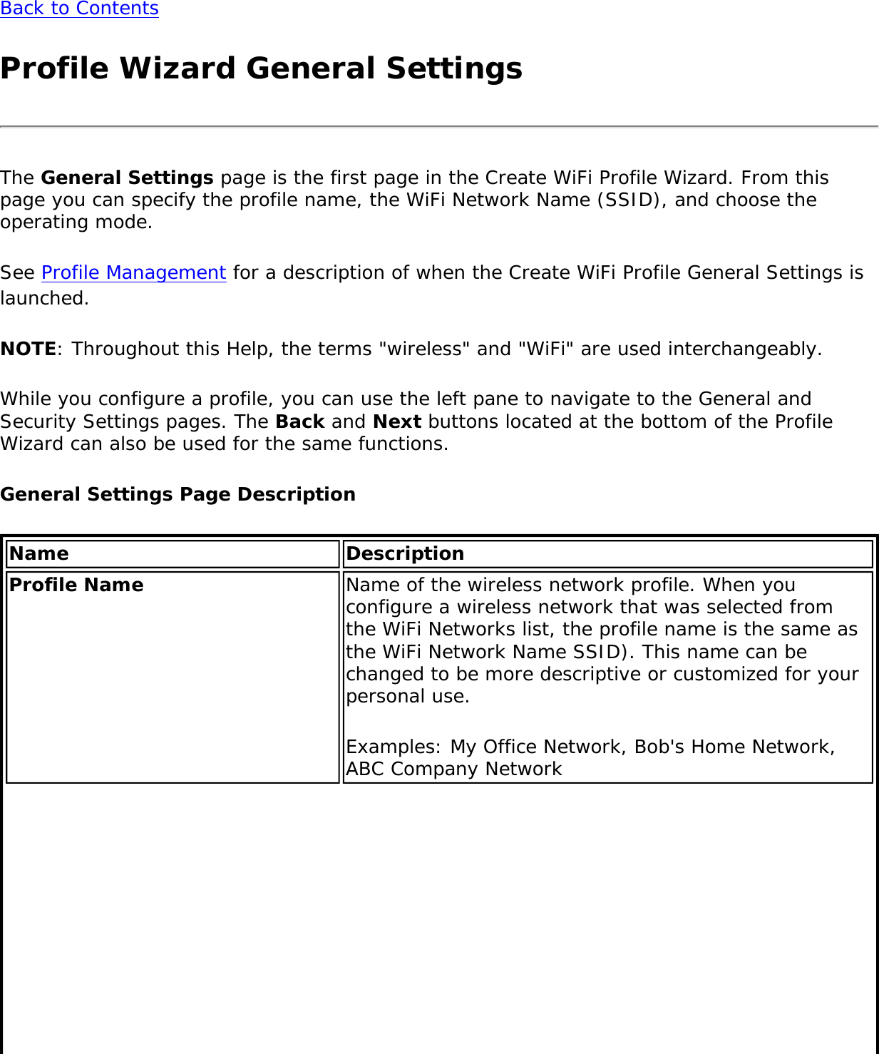 Page 81 of Intel 112BNH Intel Centrino Wireless-N 1000 User Manual Contents