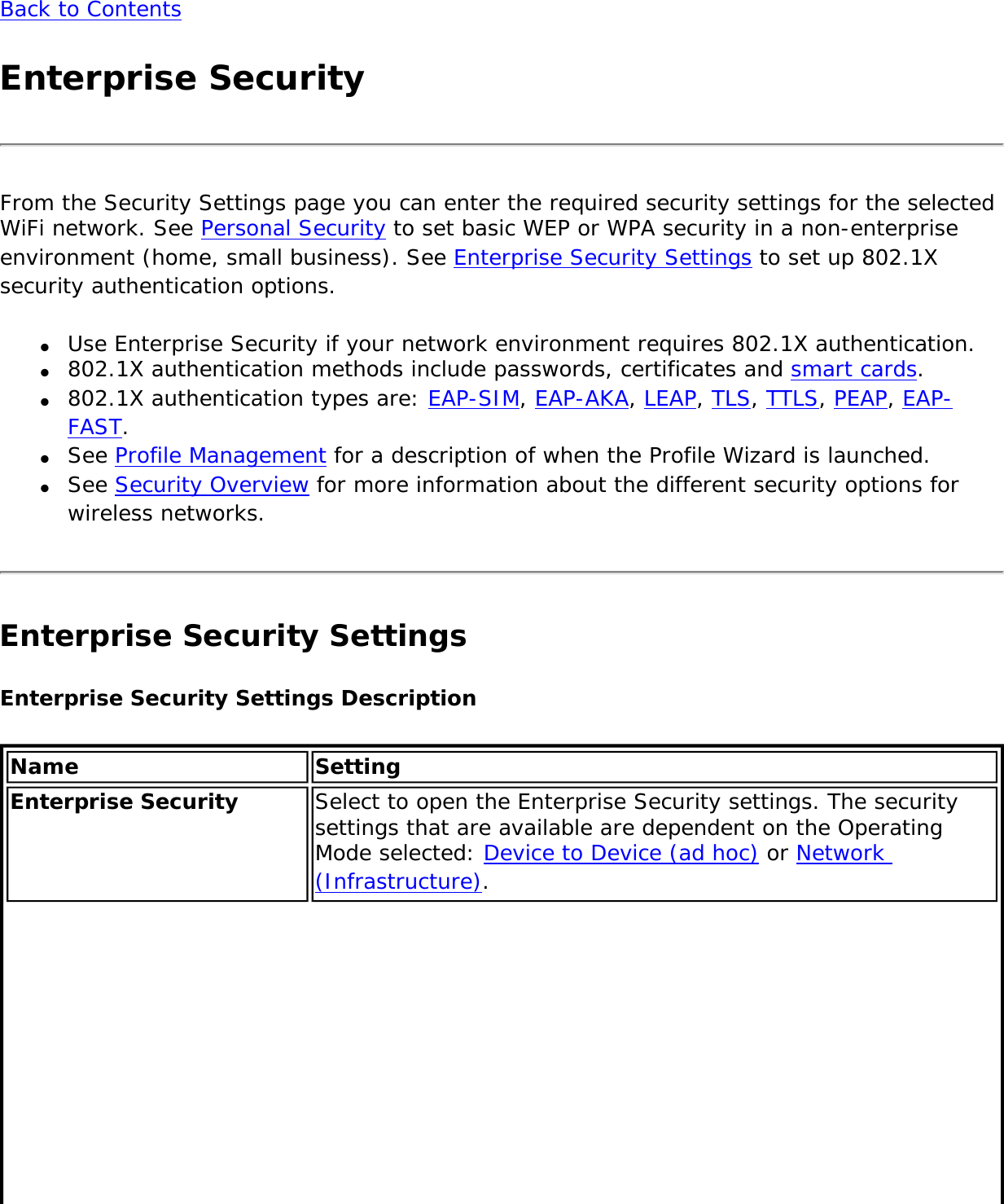 Page 96 of Intel 112BNH Intel Centrino Wireless-N 1000 User Manual Contents