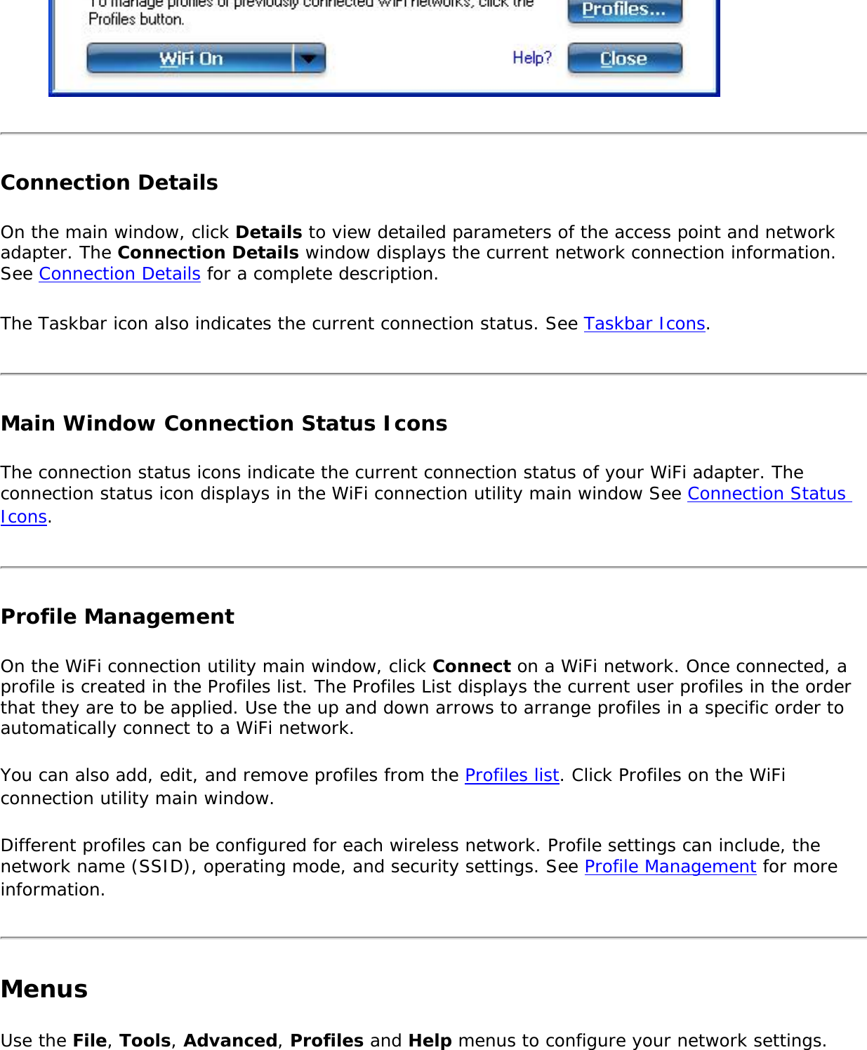 Page 7 of Intel 112BNHU Intel Centrino Wireless-N 1000 User Manual Contents