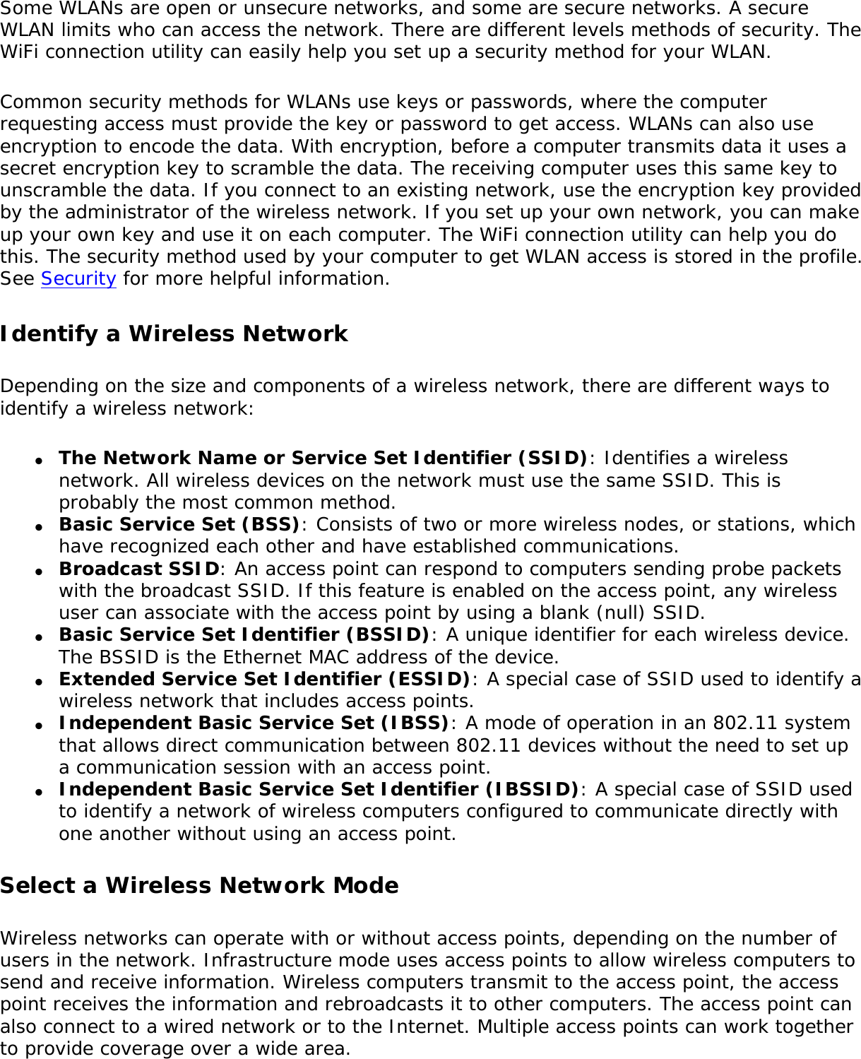 Page 86 of Intel 112BNHU Intel Centrino Wireless-N 1000 User Manual Contents