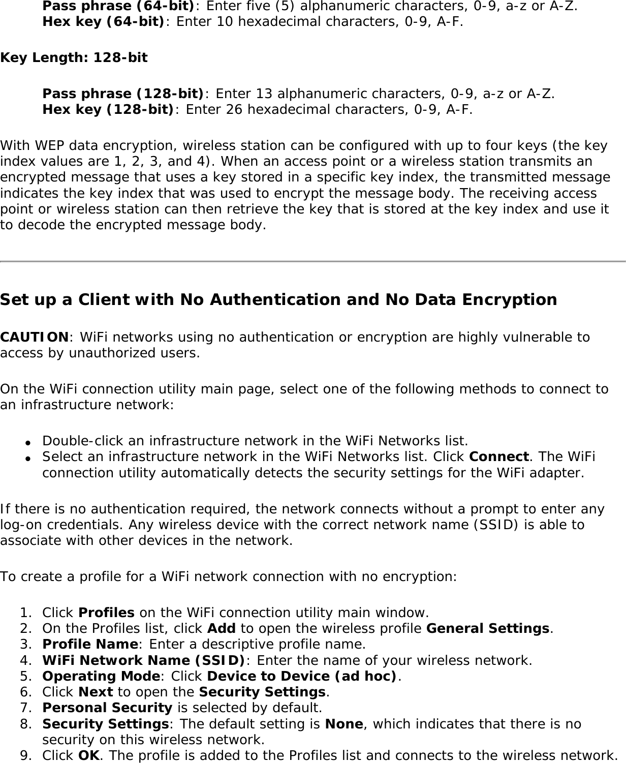Page 154 of Intel 112BNM Intel Centrino Wireless-N 1000 User Manual Contents