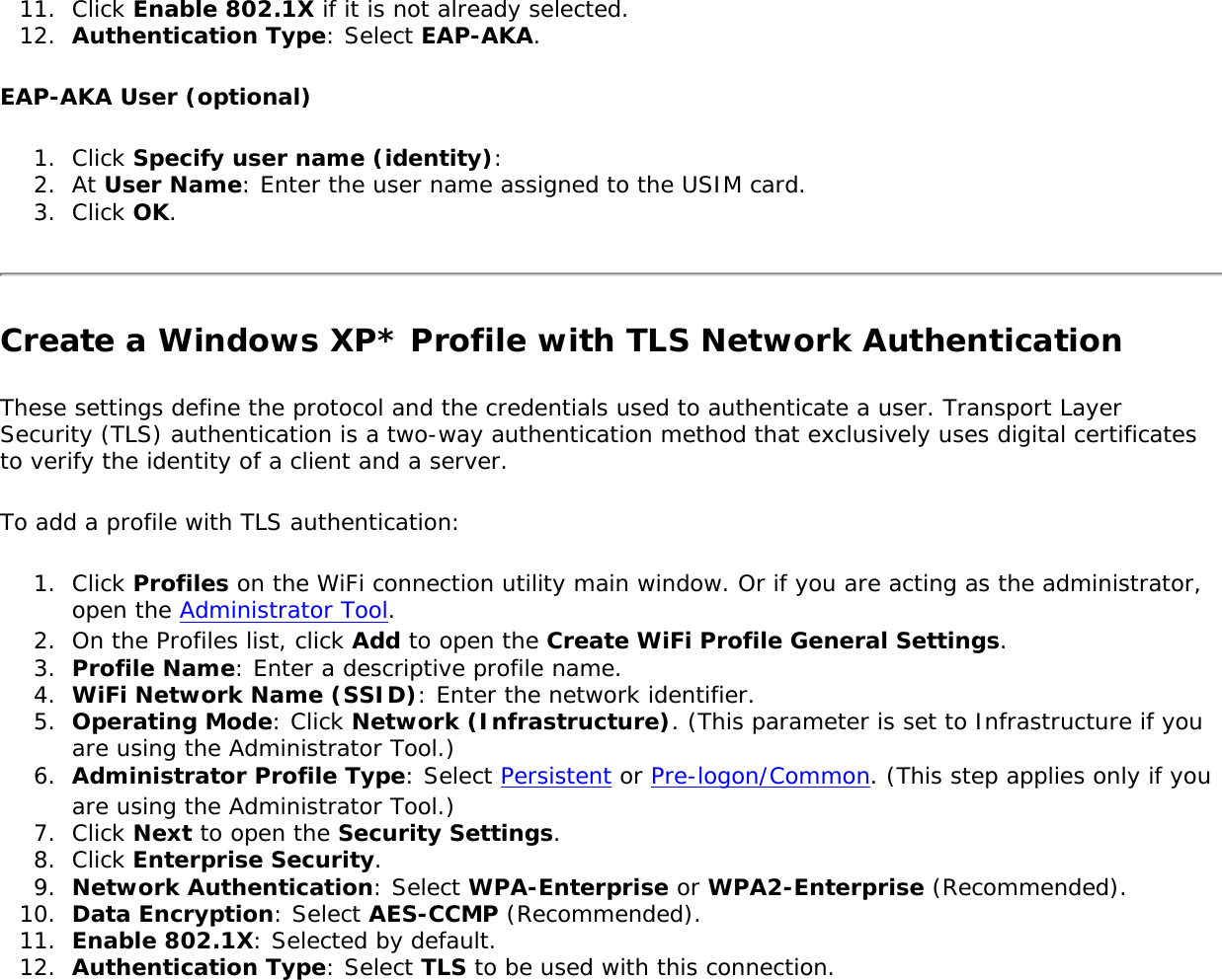 Page 164 of Intel 112BNM Intel Centrino Wireless-N 1000 User Manual Contents