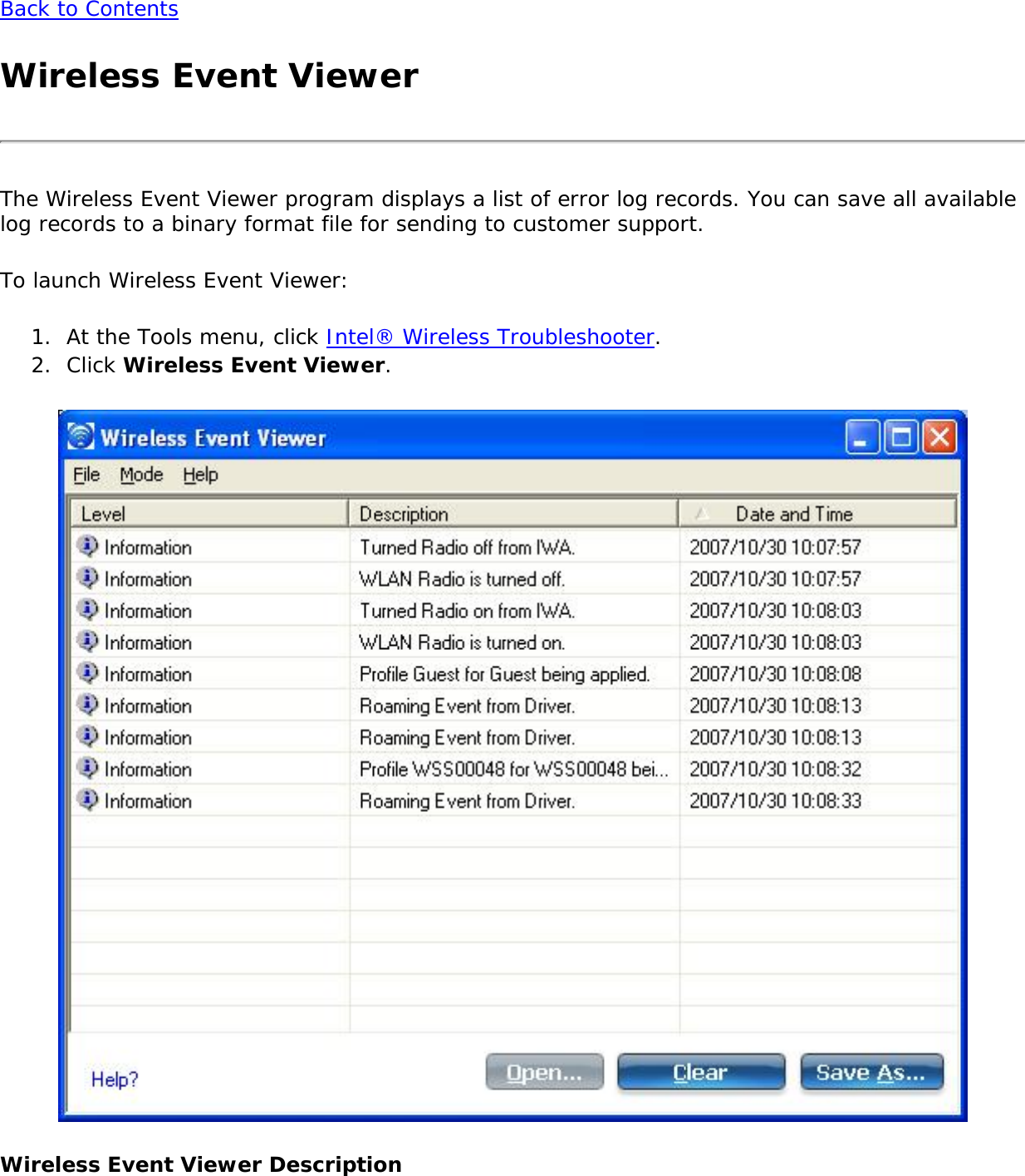 Page 211 of Intel 112BNM Intel Centrino Wireless-N 1000 User Manual Contents