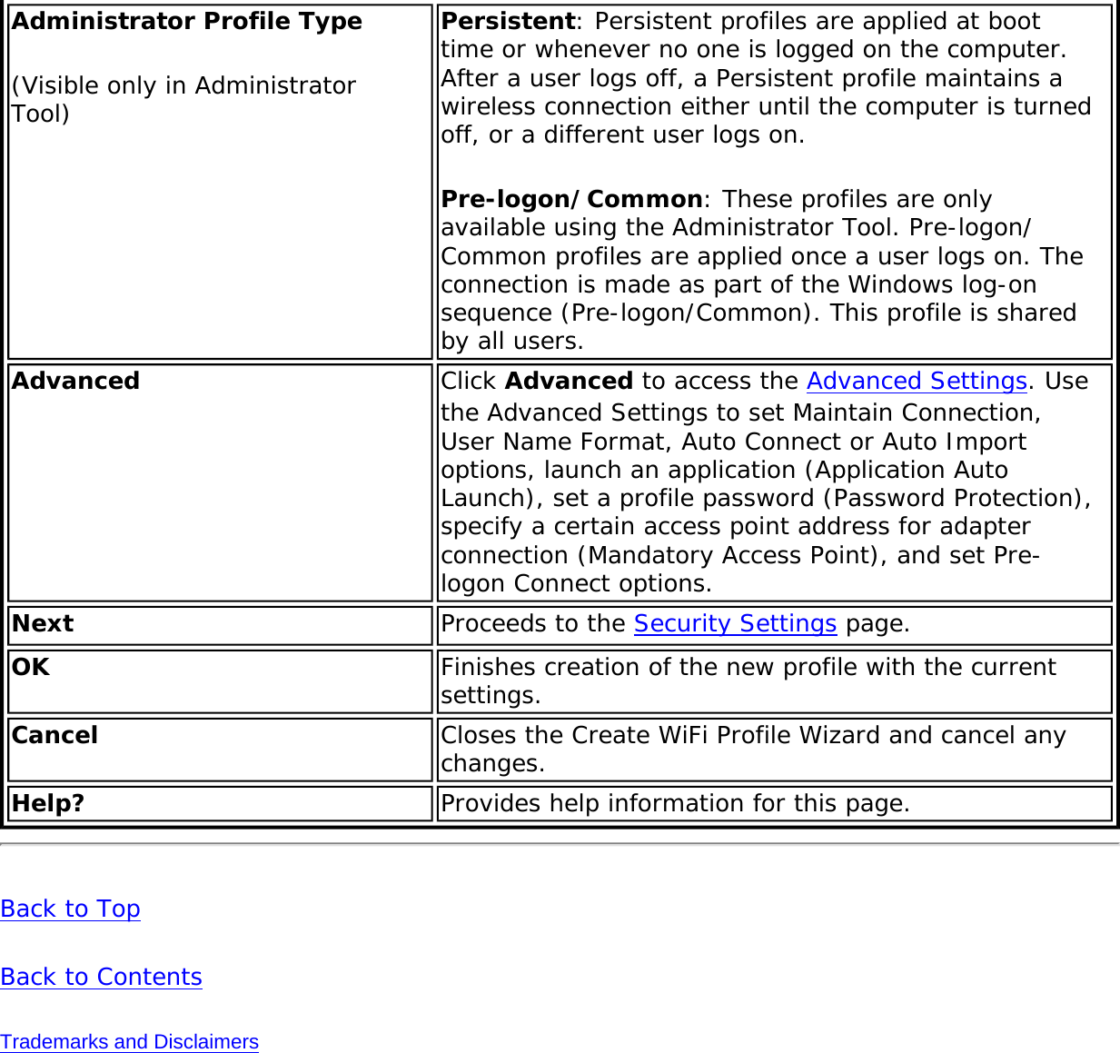 Page 83 of Intel 112BNM Intel Centrino Wireless-N 1000 User Manual Contents