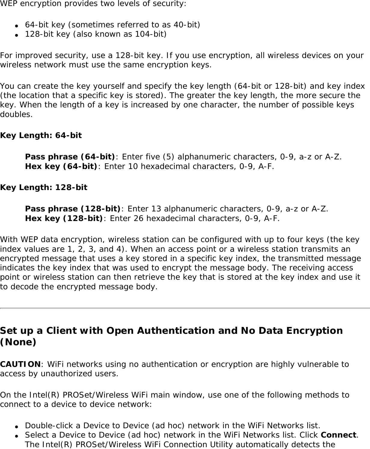 Page 91 of Intel 112BNMU Intel Centrino Wireless-N 1000 User Manual Contents