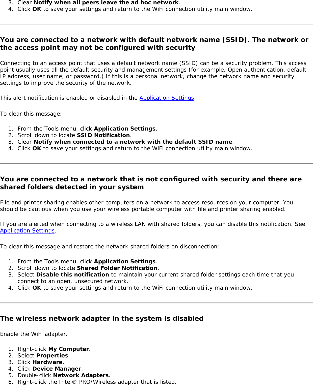 Page 213 of Intel 622ANH Intel Centrino Advanced-N 6200 User Manual Contents