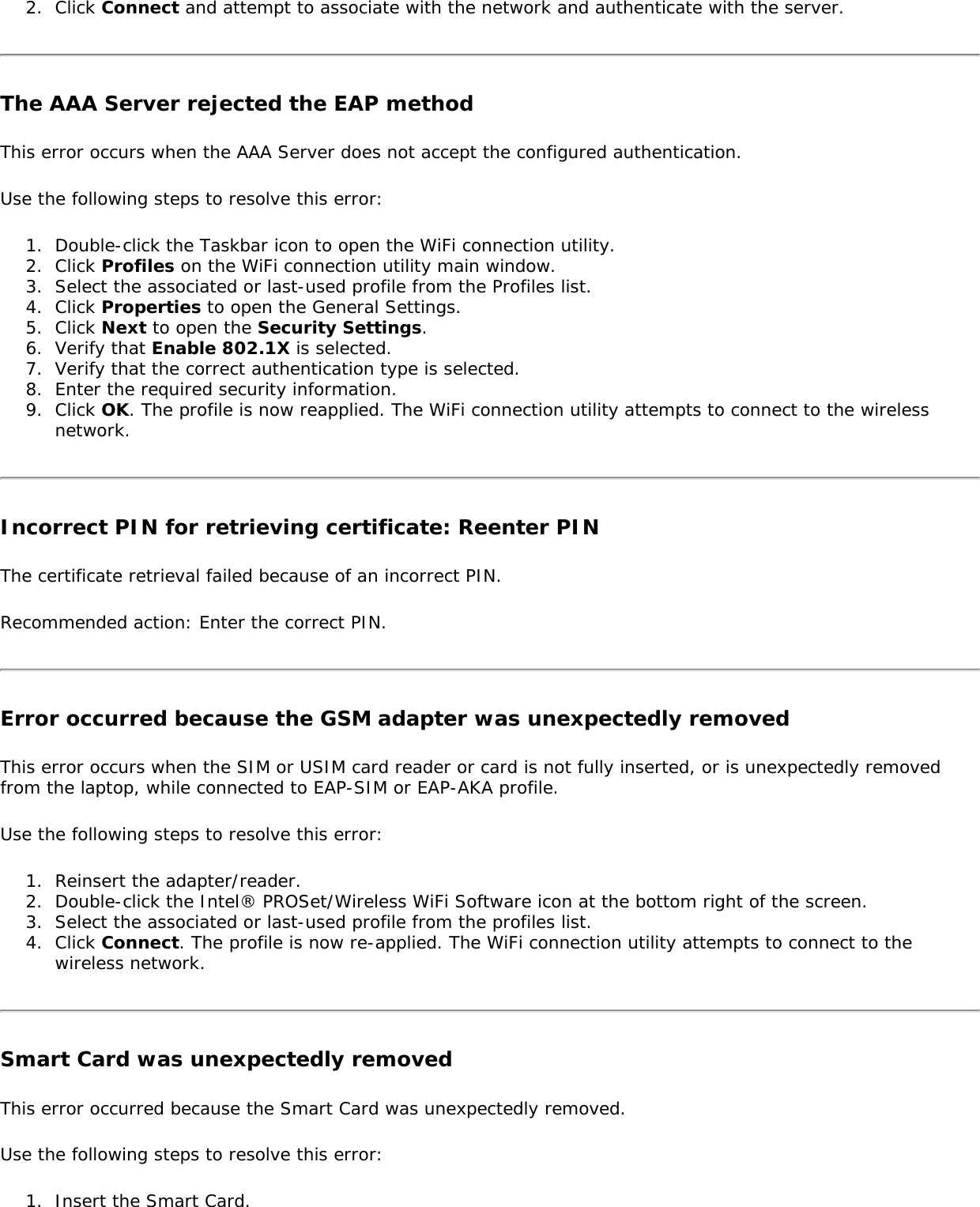 Page 220 of Intel 622ANH Intel Centrino Advanced-N 6200 User Manual Contents