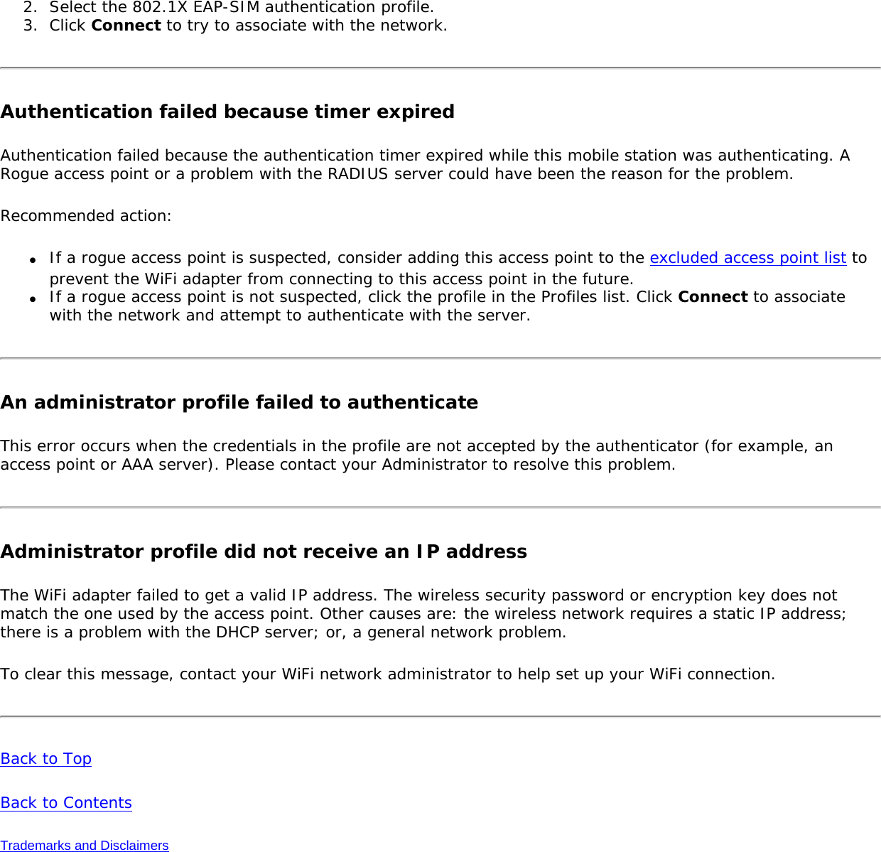 Page 221 of Intel 622ANH Intel Centrino Advanced-N 6200 User Manual Contents