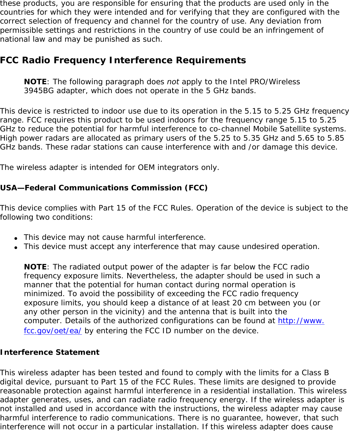 Page 251 of Intel 622ANH Intel Centrino Advanced-N 6200 User Manual Contents