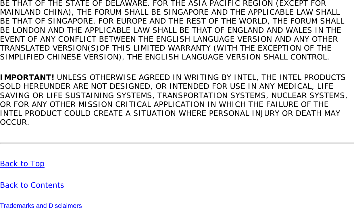 Page 290 of Intel 622ANH Intel Centrino Advanced-N 6200 User Manual Contents