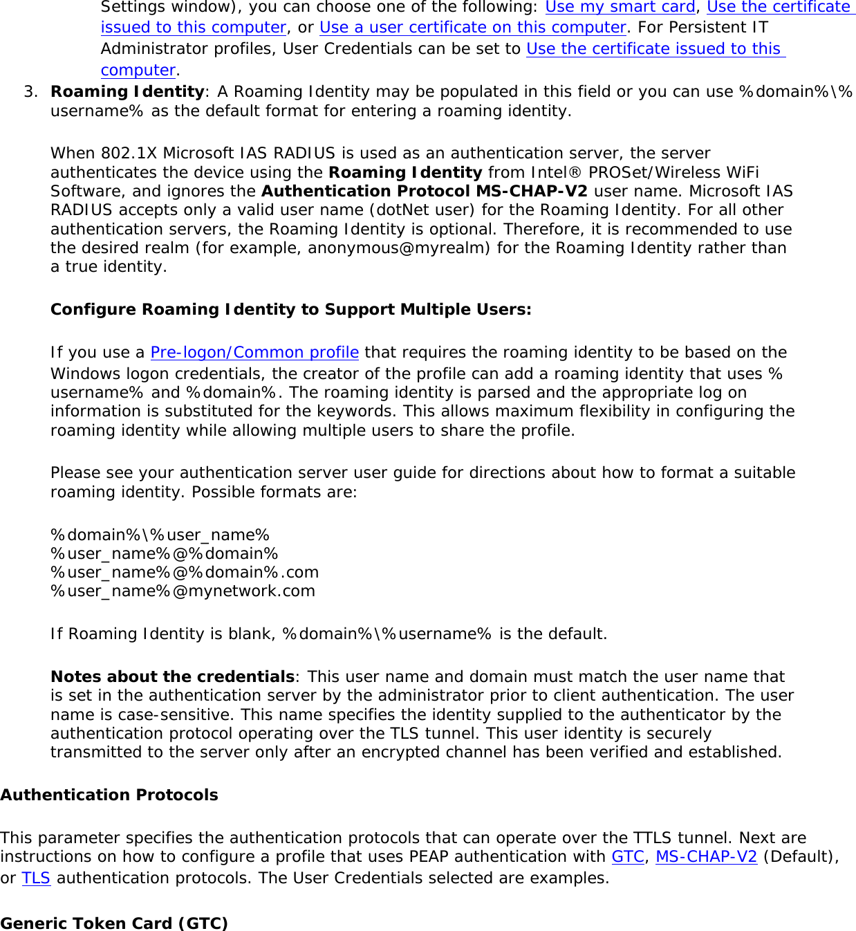 Page 190 of Intel 622ANHU Intel Centrino Advanced-N 6200 User Manual Contents