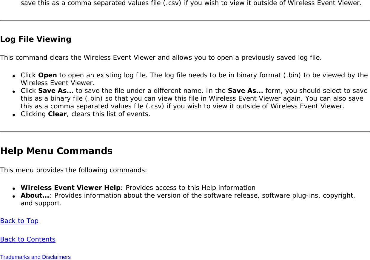 Page 231 of Intel 622ANHU Intel Centrino Advanced-N 6200 User Manual Contents