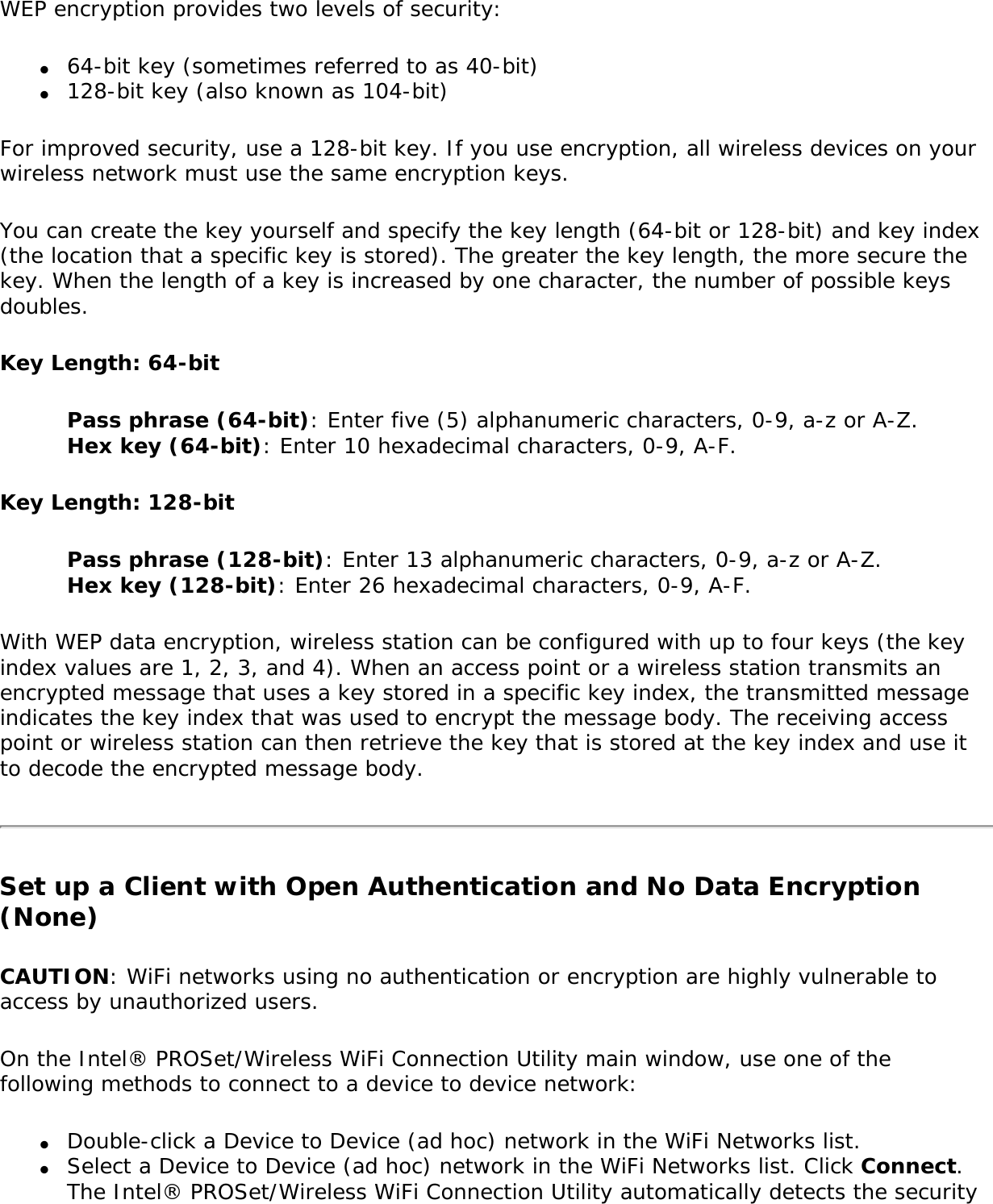 Page 91 of Intel 622ANHU Intel Centrino Advanced-N 6200 User Manual Contents