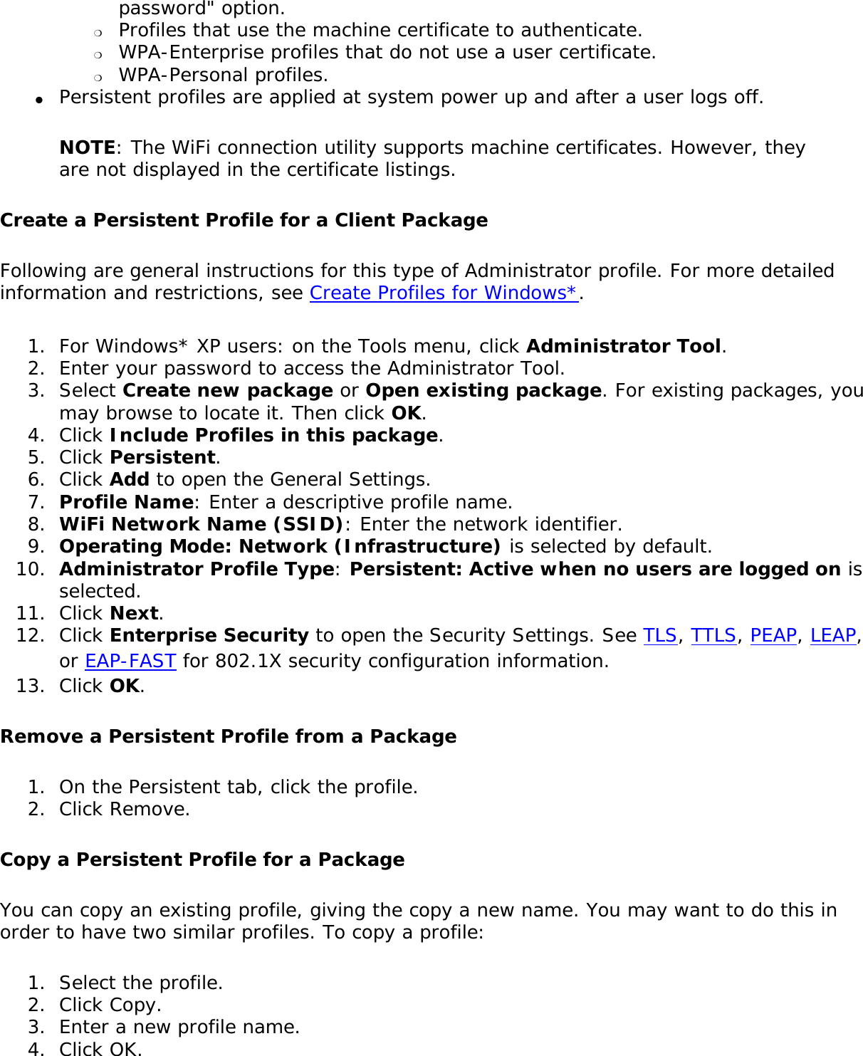 Page 120 of Intel 622ANXH Intel Centrino Advanced-N+WiMax 6250 User Manual 