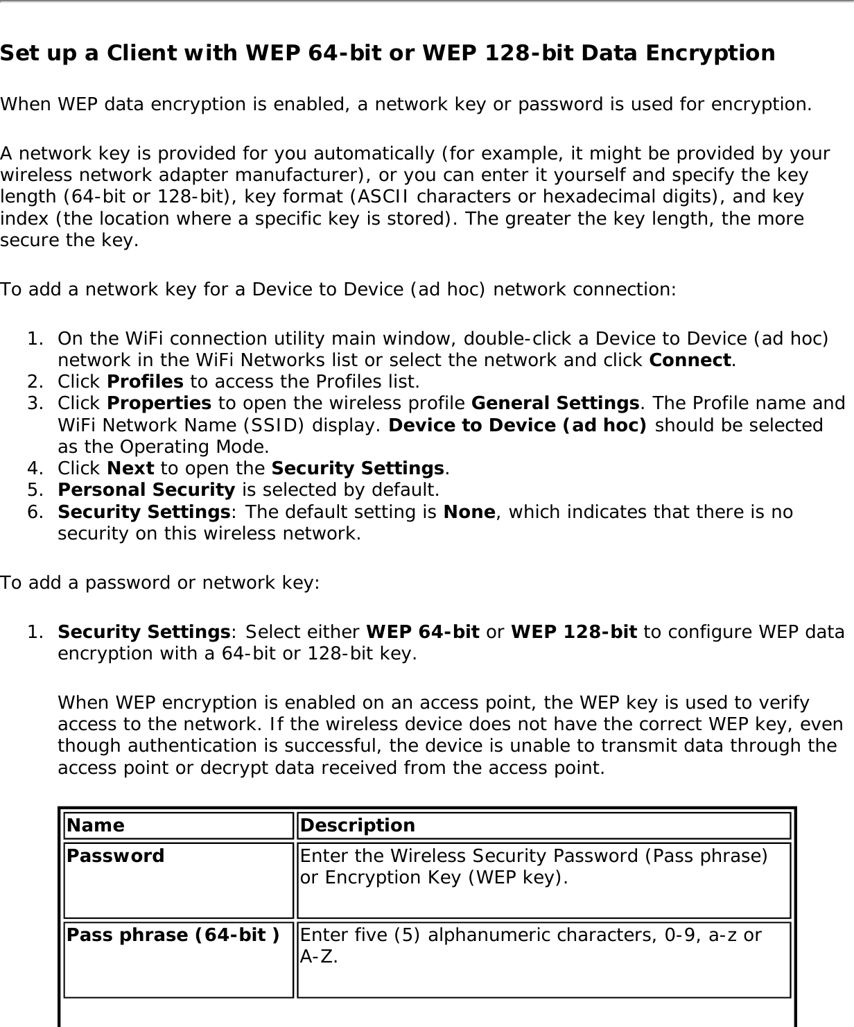 Page 174 of Intel 622ANXH Intel Centrino Advanced-N+WiMax 6250 User Manual 