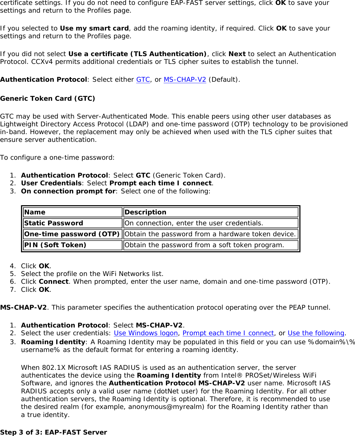 Page 201 of Intel 622ANXH Intel Centrino Advanced-N+WiMax 6250 User Manual 