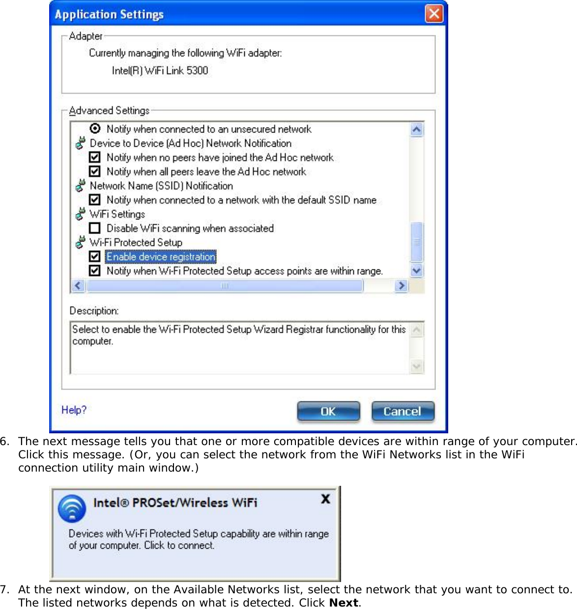 Page 22 of Intel 622ANXH Intel Centrino Advanced-N+WiMax 6250 User Manual 