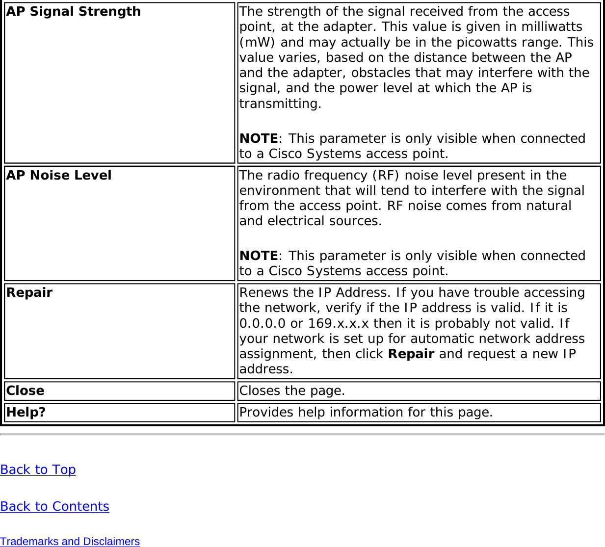 Page 44 of Intel 622ANXH Intel Centrino Advanced-N+WiMax 6250 User Manual 