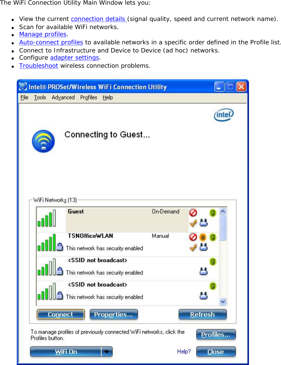 Page 6 of Intel 622ANXH Intel Centrino Advanced-N+WiMax 6250 User Manual 