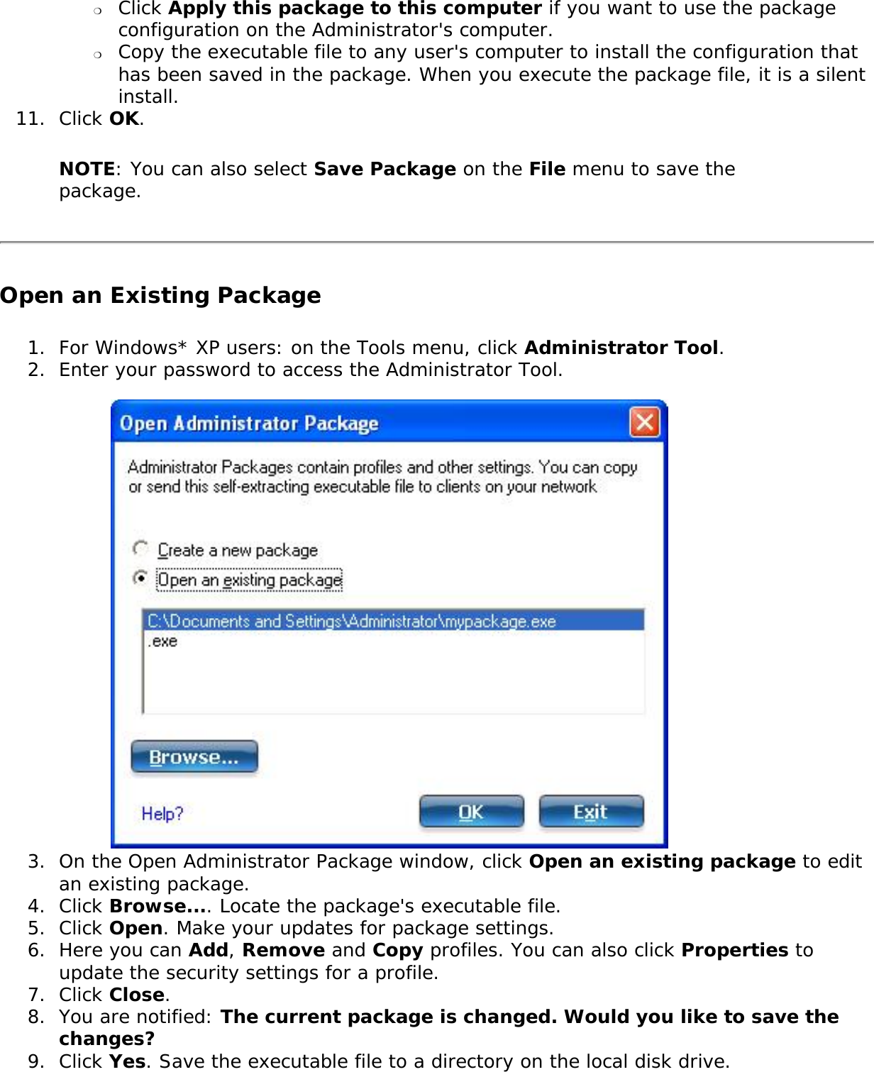 Page 117 of Intel 622ANXHU Intel Centrino Advanced-N+WiMax 6250 User Manual 