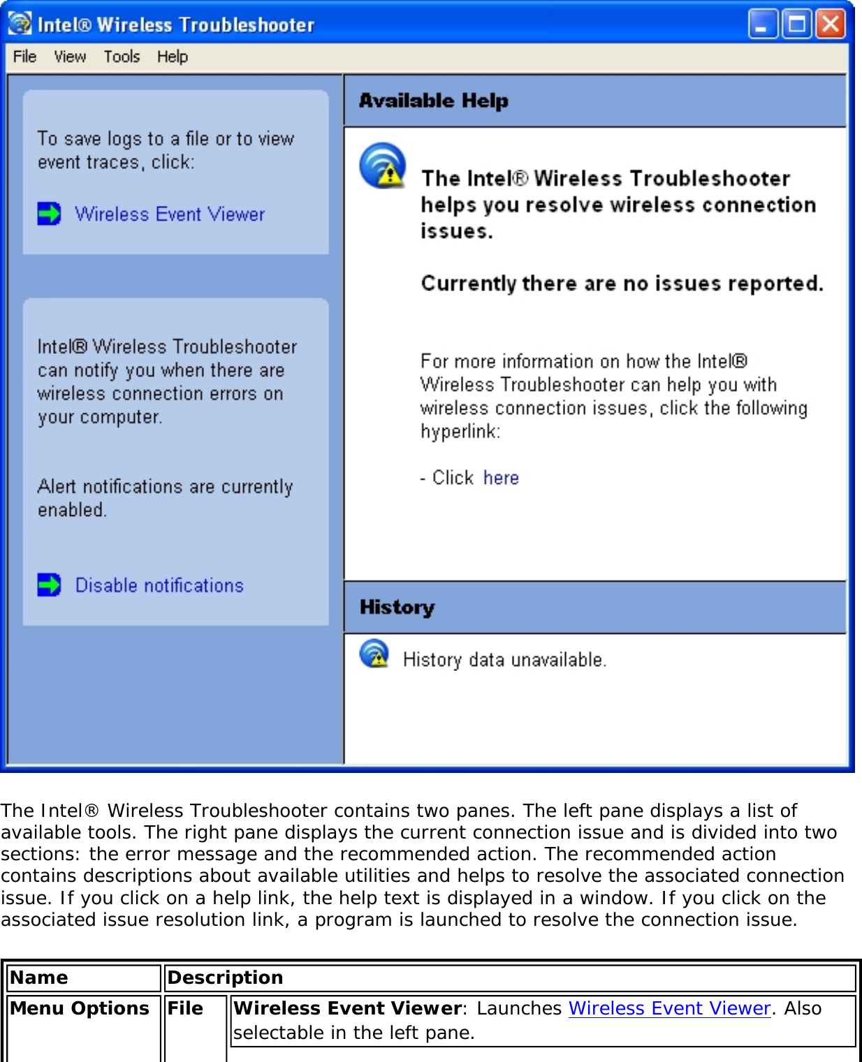 Page 210 of Intel 622ANXHU Intel Centrino Advanced-N+WiMax 6250 User Manual 