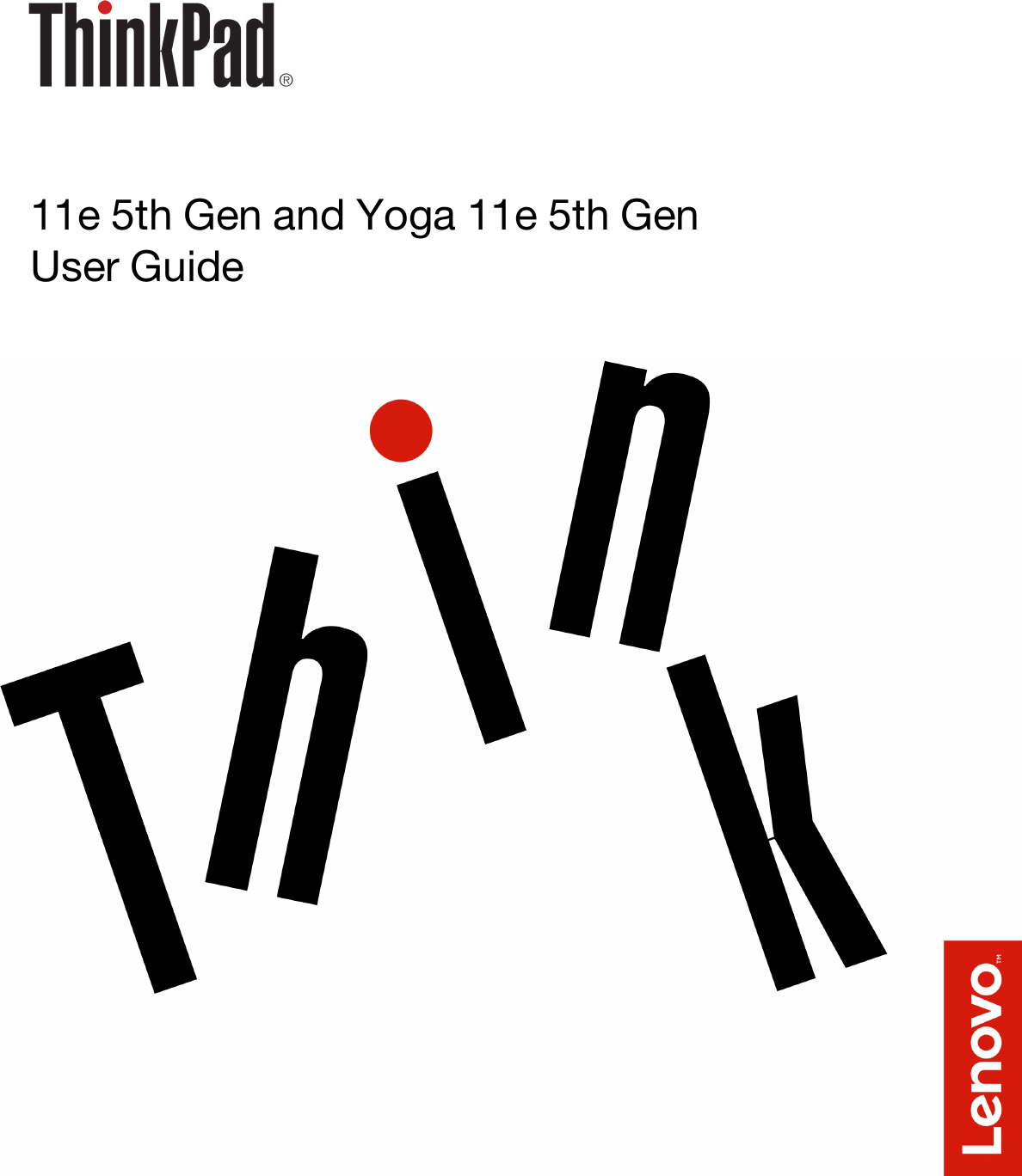 11e 5th Gen and Yoga 11e 5th Gen  User Guide