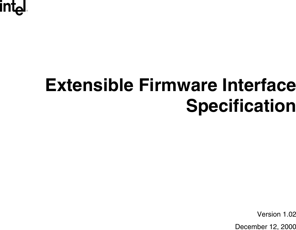 Với chi tiết kỹ thuật Firmware Extensible Intel được trình bày chính xác và rõ ràng, bạn sẽ hiểu rõ hơn về cách sử dụng và tối ưu hóa thiết bị của mình. Xem hình ảnh liên quan để khám phá và học hỏi từ cuốn tài liệu tuyệt vời này.