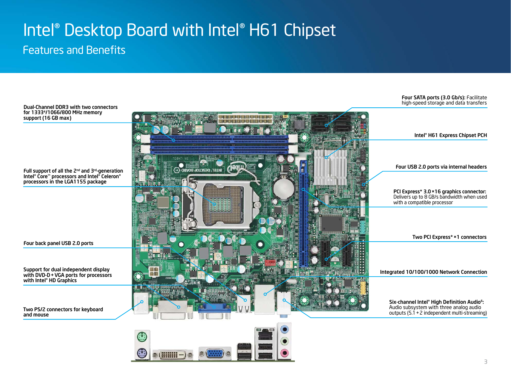 Page 3 of 4 - Intel Intel-Intel-Desktop-Motherboard-Intel-H61-Express-Chipset-Boxdh61Bf-Users-Manual-  Intel-intel-desktop-motherboard-intel-h61-express-chipset-boxdh61bf-users-manual