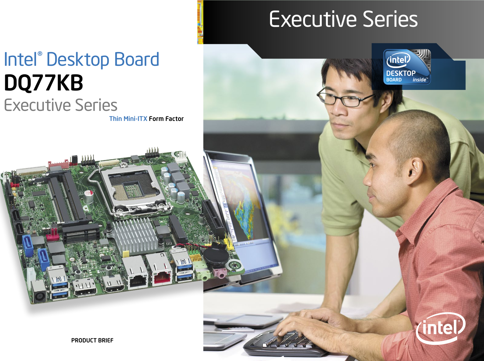 Page 1 of 4 - Intel Intel-Intel-Executive-Desktop-Motherboard-Boxdq77Kb-Users-Manual- Intel® Desktop Board DQ77KB  Intel-intel-executive-desktop-motherboard-boxdq77kb-users-manual