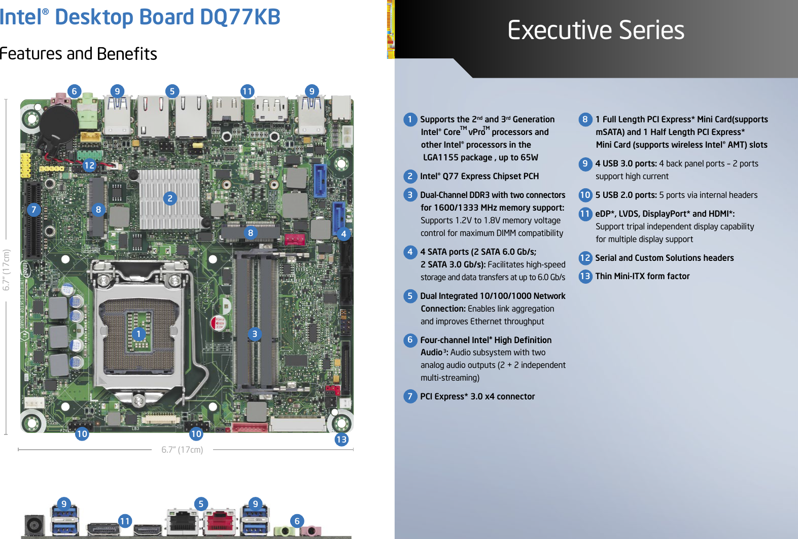 Page 3 of 4 - Intel Intel-Intel-Executive-Desktop-Motherboard-Boxdq77Kb-Users-Manual- Intel® Desktop Board DQ77KB  Intel-intel-executive-desktop-motherboard-boxdq77kb-users-manual