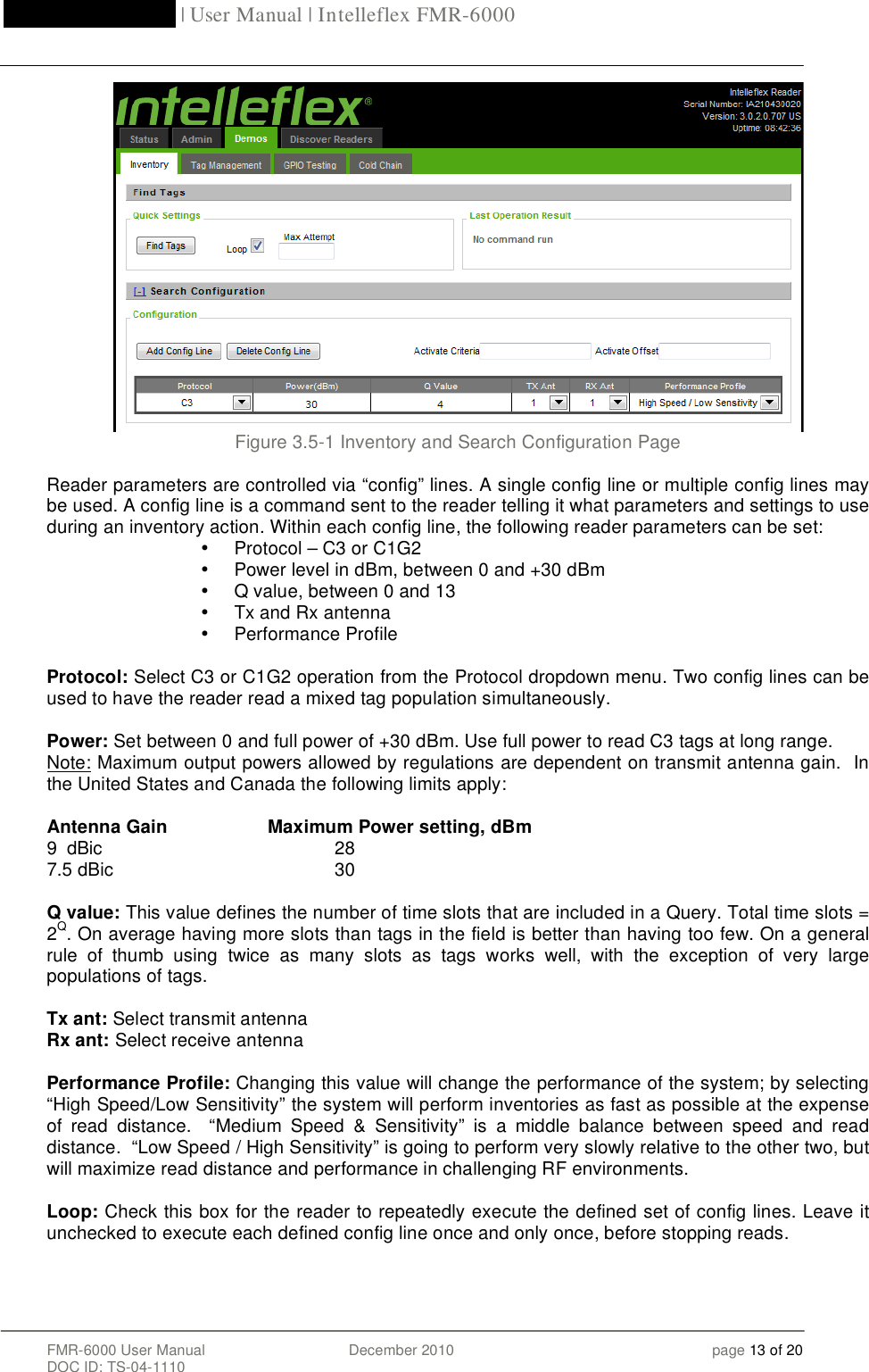 Page 13 of Intelleflex FMR-6000 RFID Reader User Manual 20DecFMR 6000