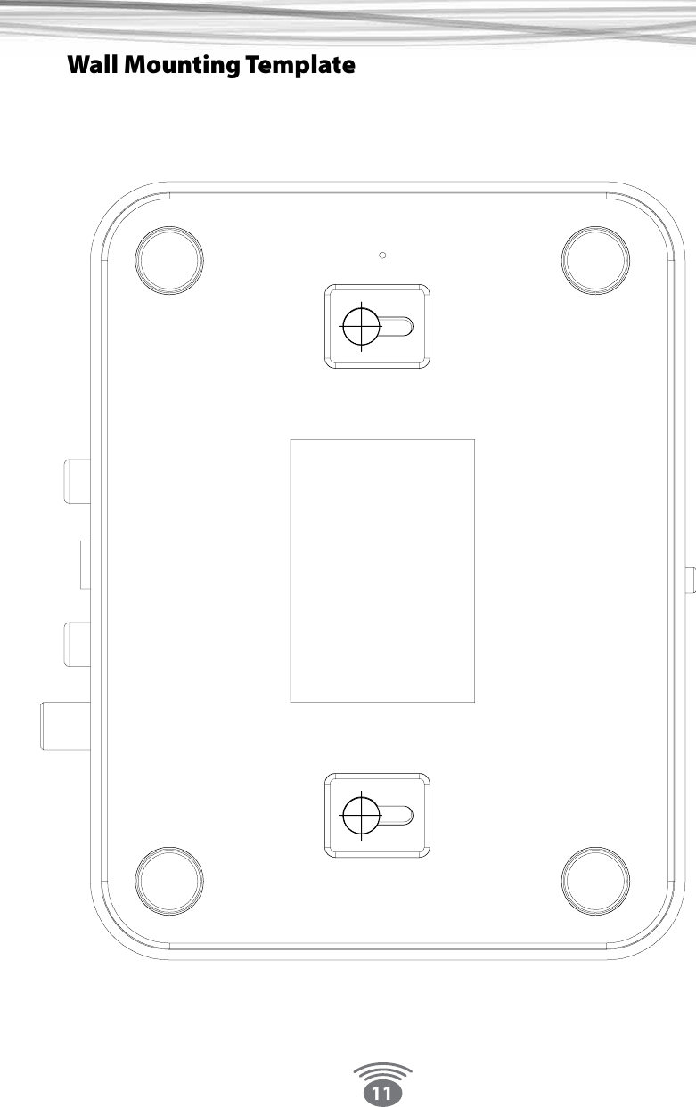 11Wall Mounting Template