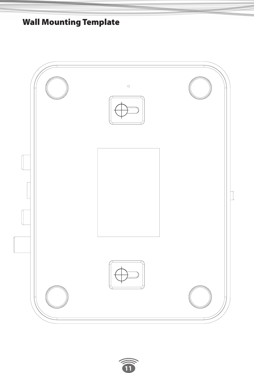 11Wall Mounting Template