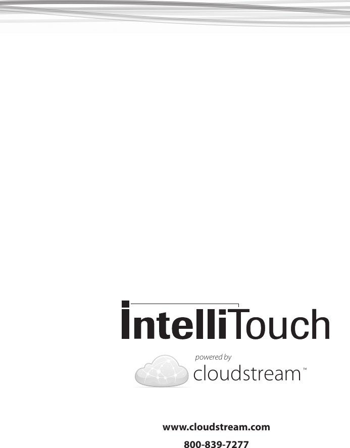 www.cloudstream.com800-839-7277powered bycloudstreamTM