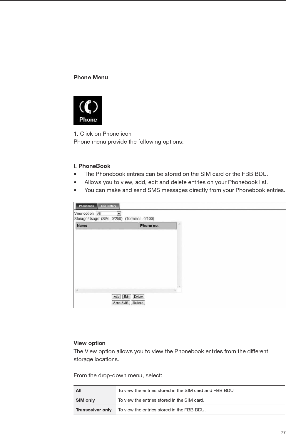    