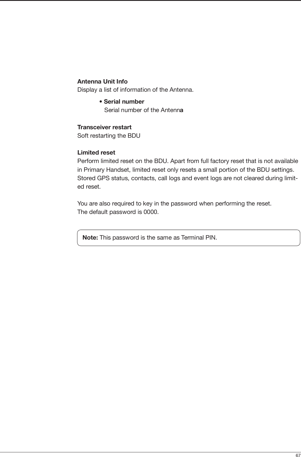   