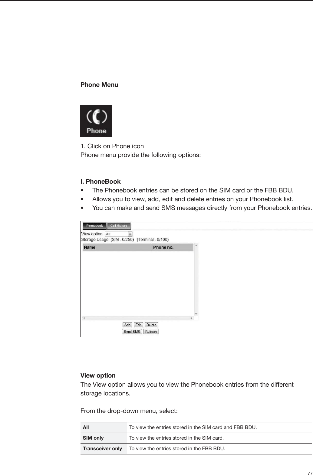    