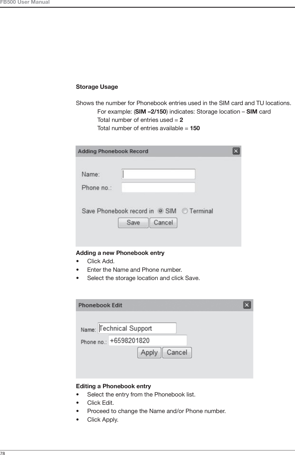    