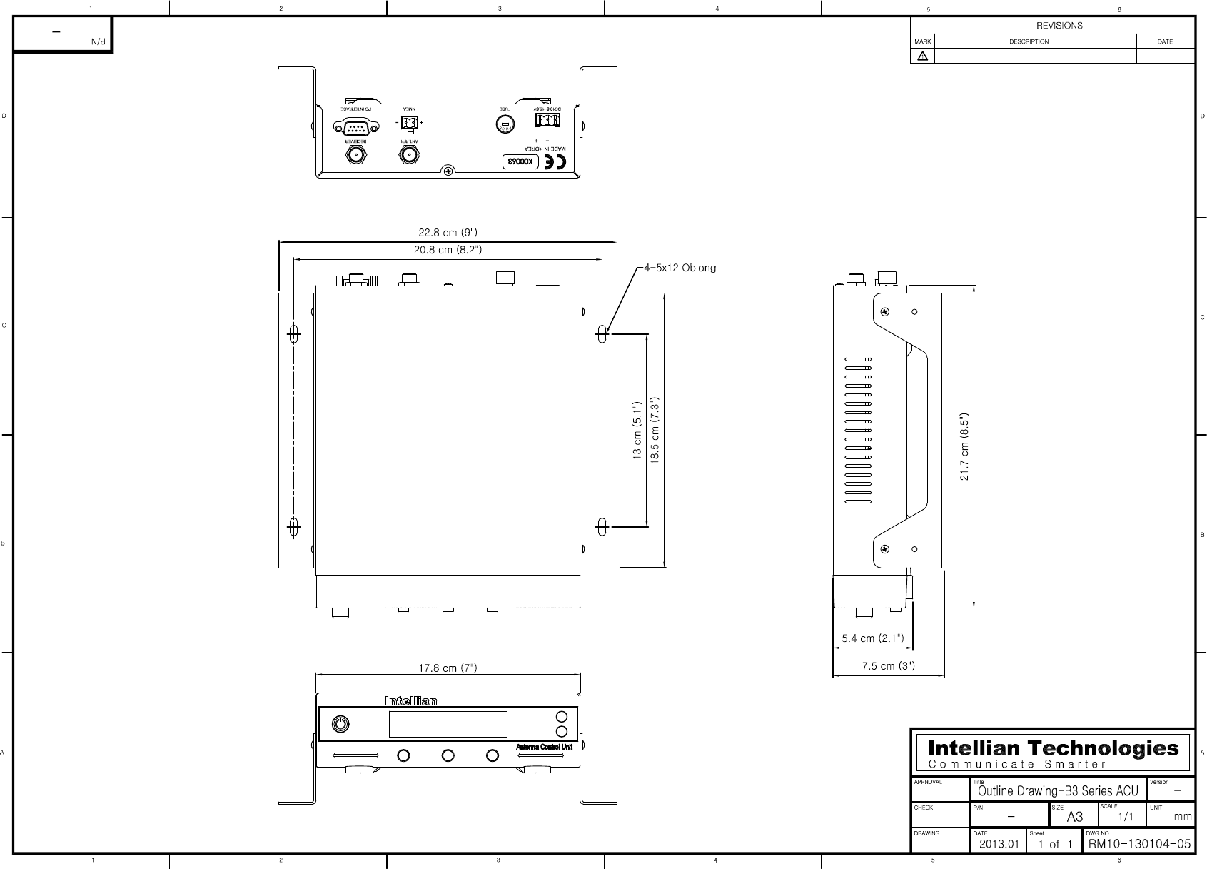 BP T101P ACU Drawing PDF