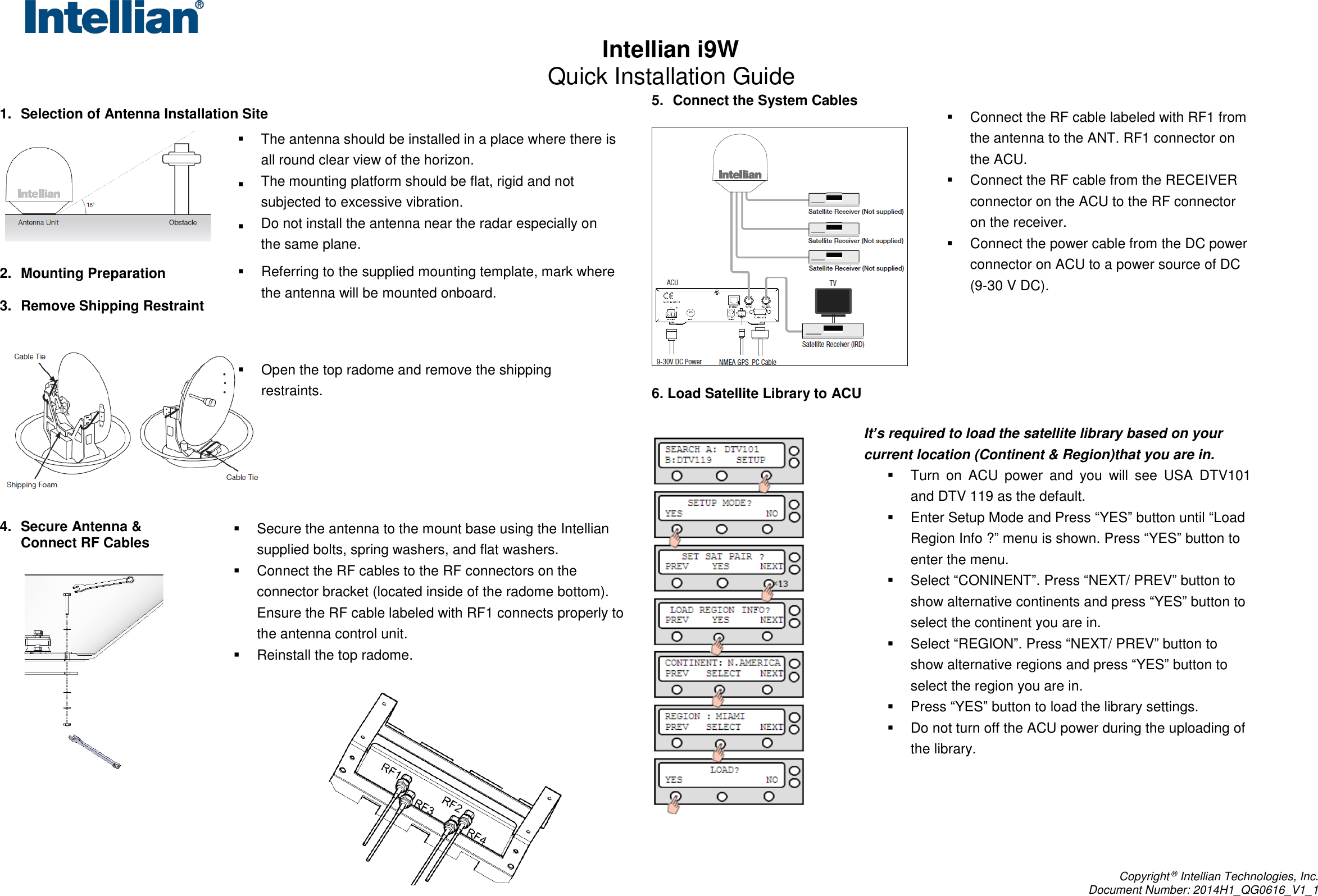 Page 1 of 1 - Quick Installation Guide  I9W