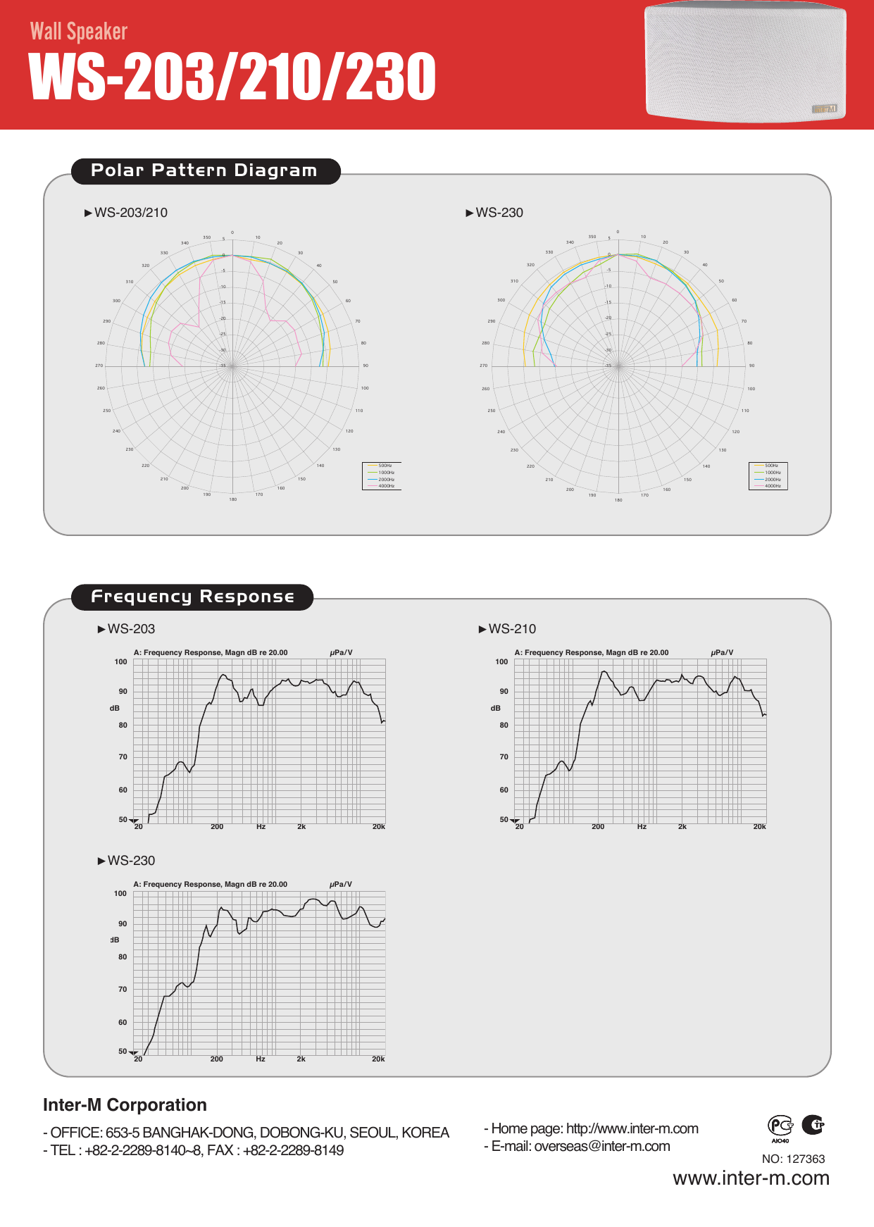 Page 2 of 2 - Inter-M Inter-M-Ws-203-210-230-Operation-Manual- IM_IMS_IMC_IMD-300_E  Inter-m-ws-203-210-230-operation-manual