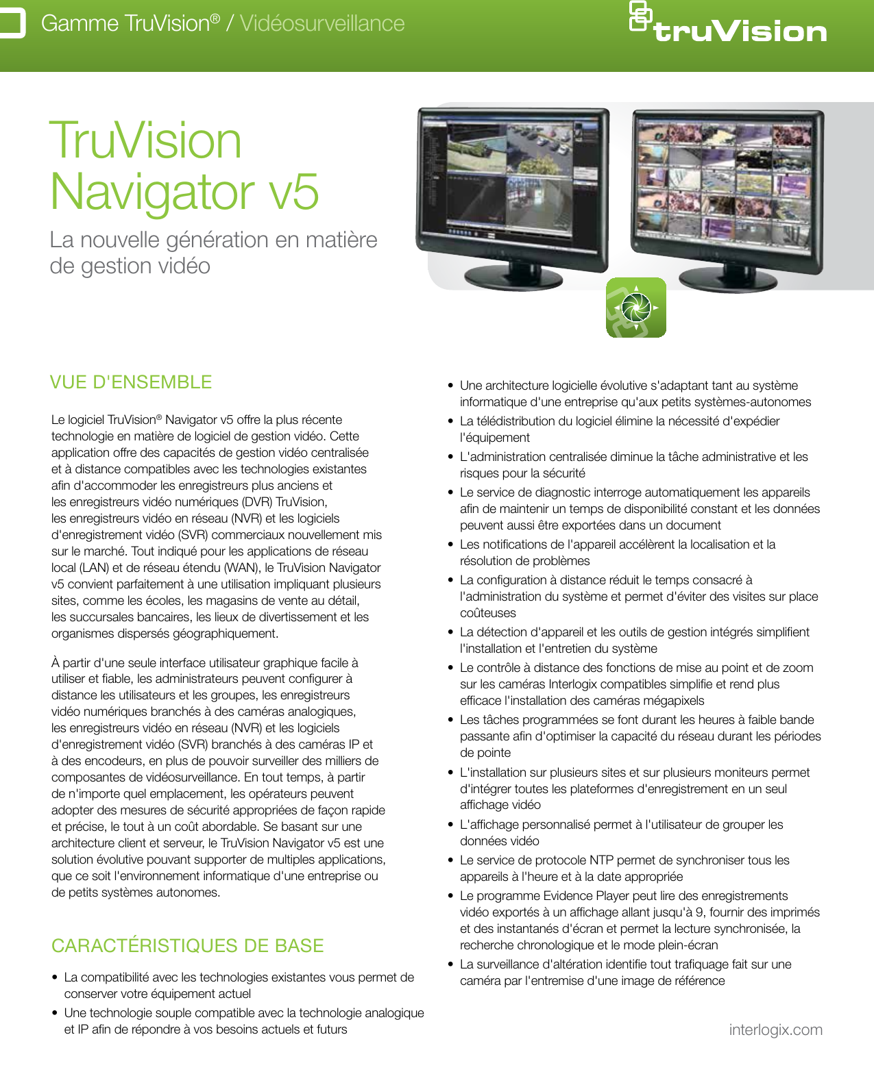 Page 1 of 6 - Data Sheet -- M5 Enclosure For Picture Perfect & Secure  78839 Truvision Nav V5 Ds Fr