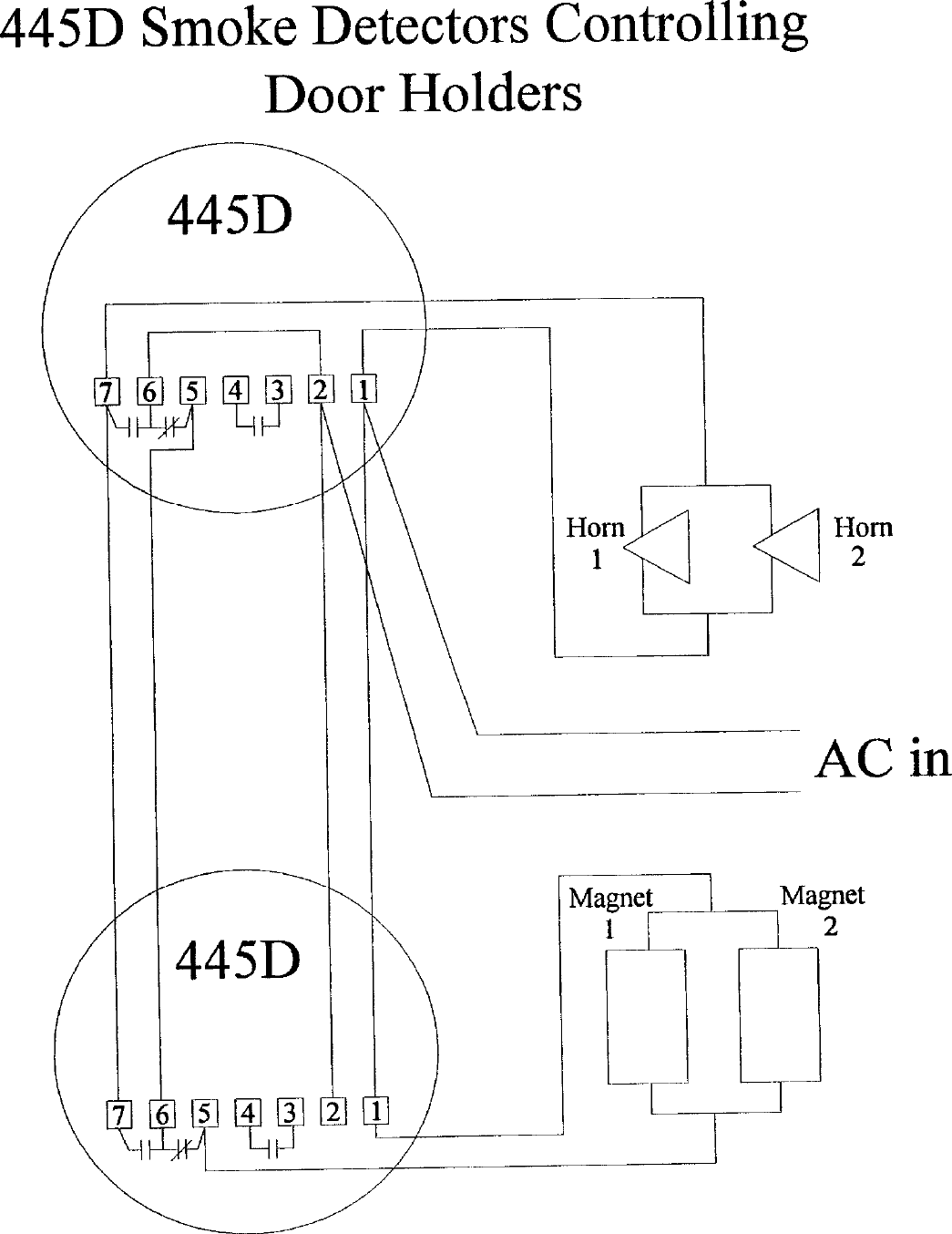 Print 5017.DCX (2 Pages) ESL 445D Series Smoke Detectors Controlling