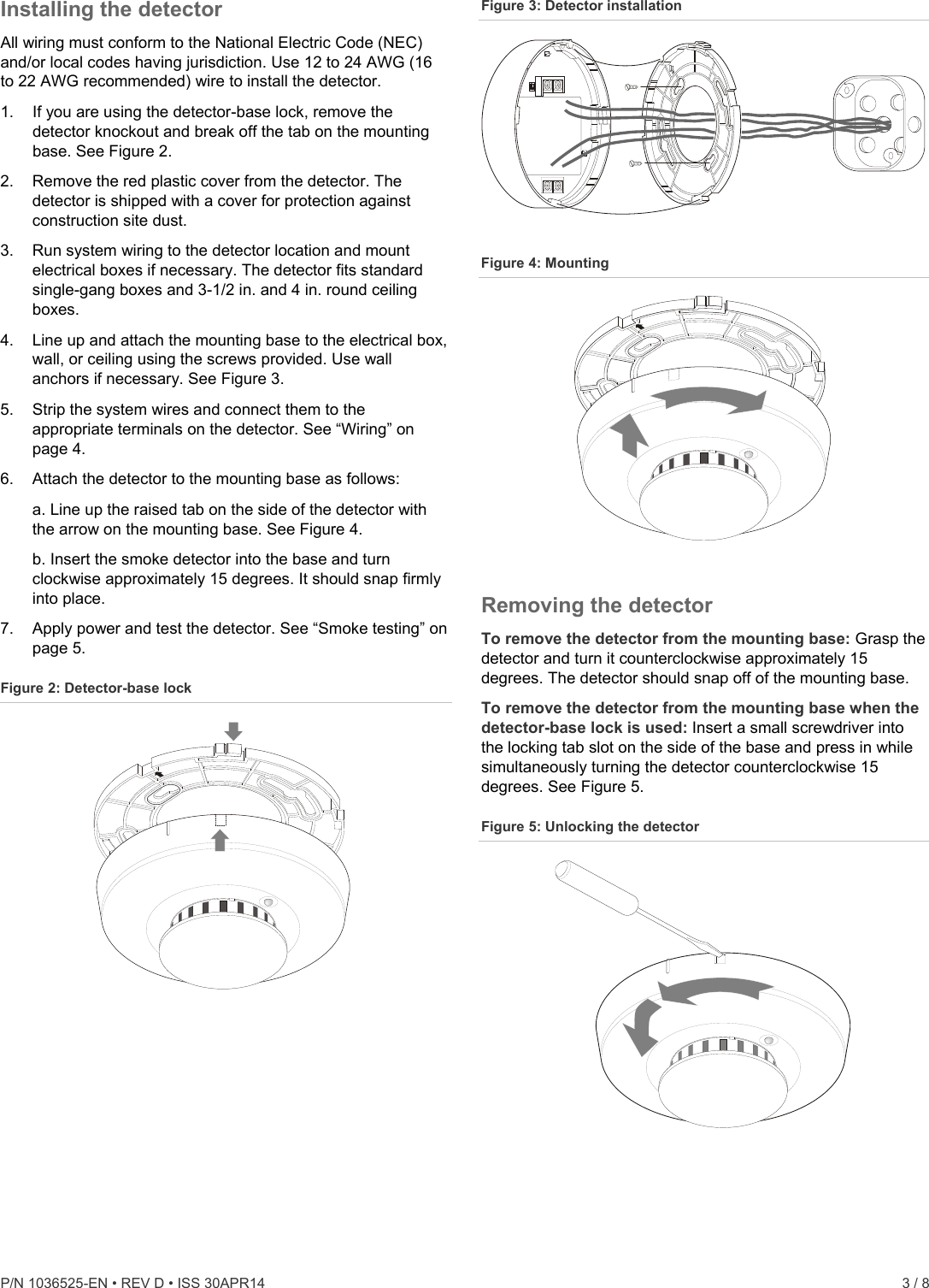 Page 3 of 8 - InterLogix Esl-500N-Series-Installation-Instructions User Manual