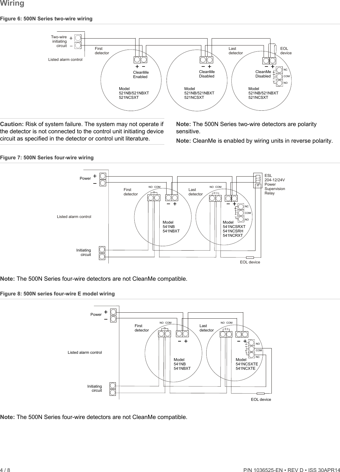 Page 4 of 8 - InterLogix Esl-500N-Series-Installation-Instructions User Manual