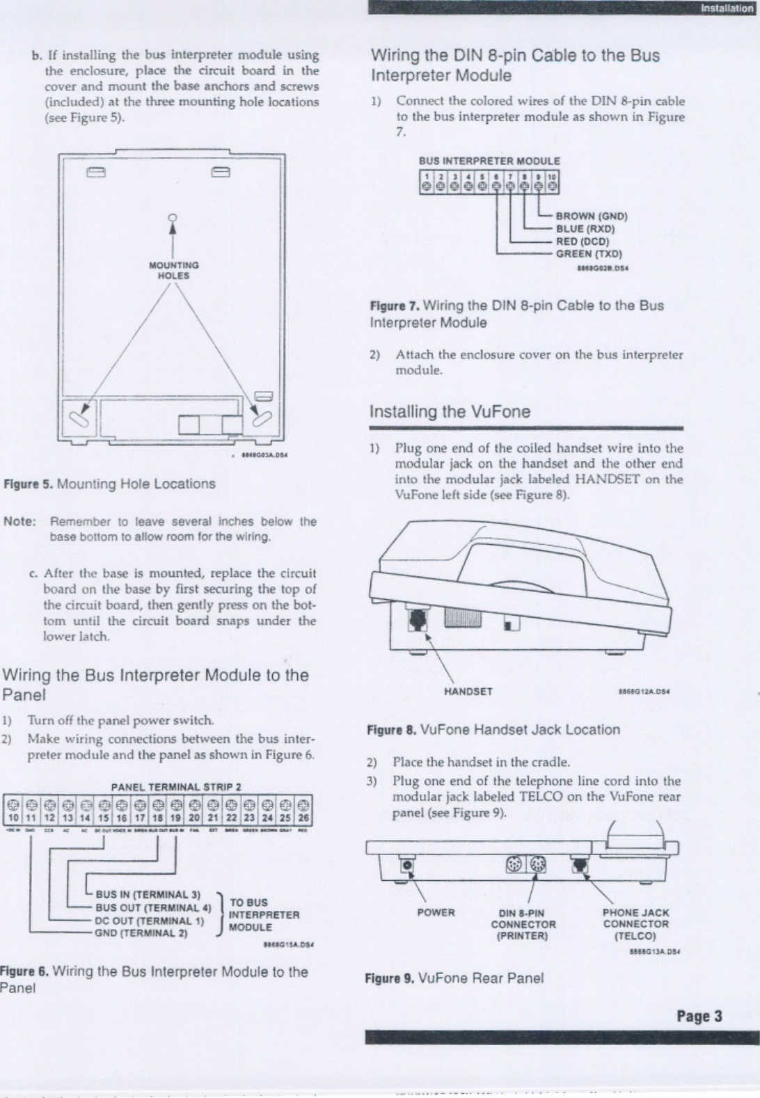Page 5 of 12 - ITI Vu Fone For Security Pro 4000 Install Instructions