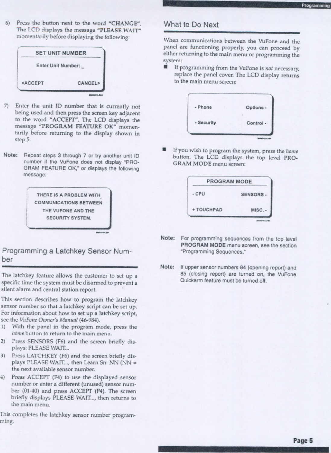 Page 7 of 12 - ITI Vu Fone For Security Pro 4000 Install Instructions