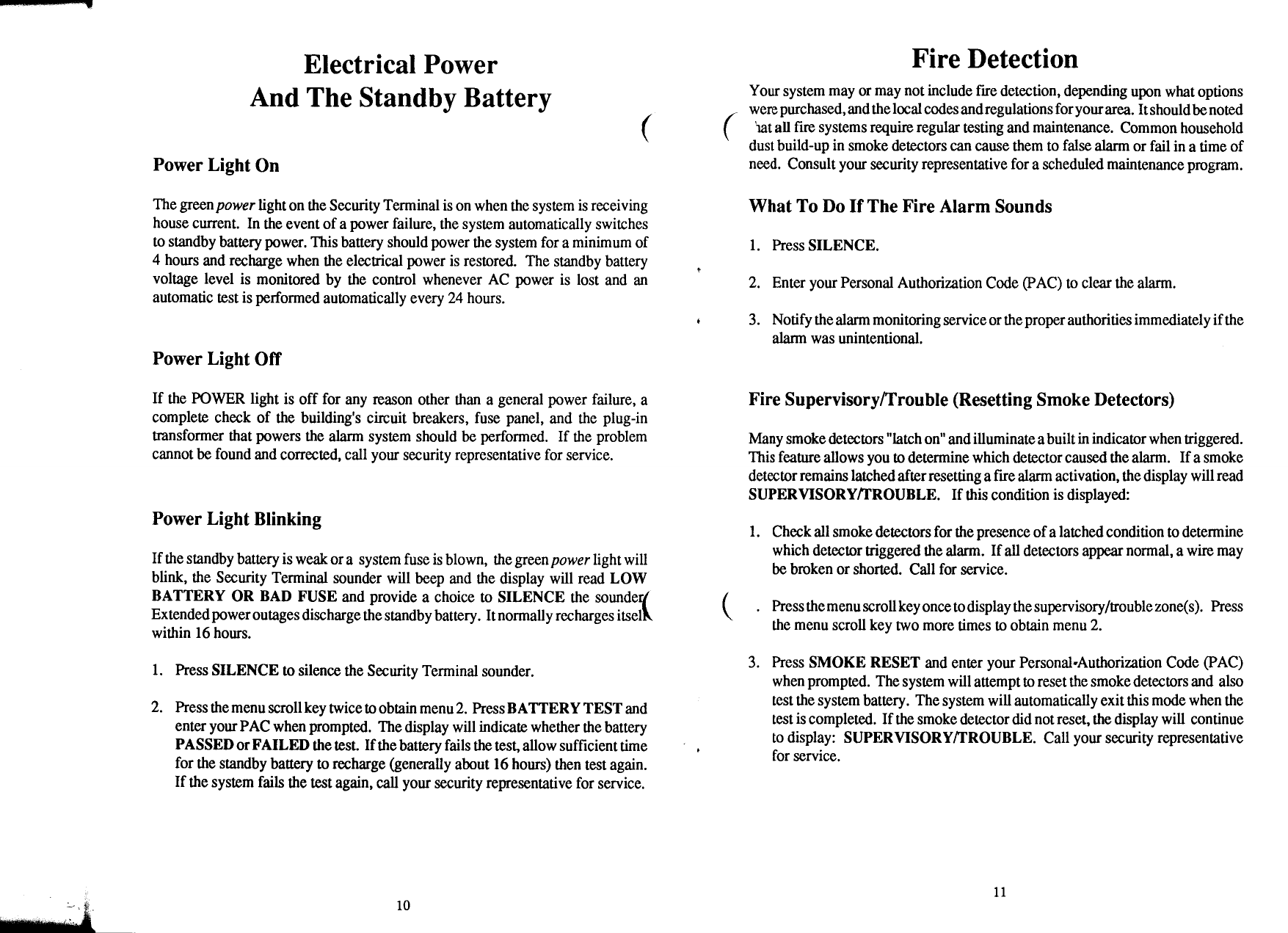 Page 9 of 12 - Z1100e LCD User Manual  Moose For Z1100ST Security Terminal